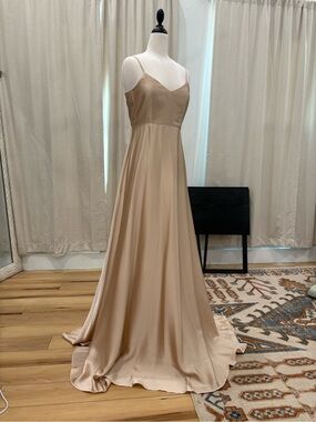 Show Me Your MuMu Faith Bridesmaid Dress in Champagne
